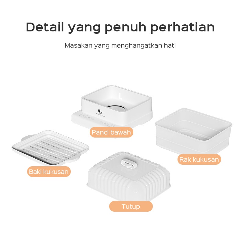 Phoenix Elektrik Indonesia HAN RIVER Kukusan Listrik 24L HRDZG08WT