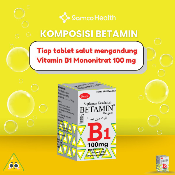 Samco Farma BETAMIN Vitamin B1 