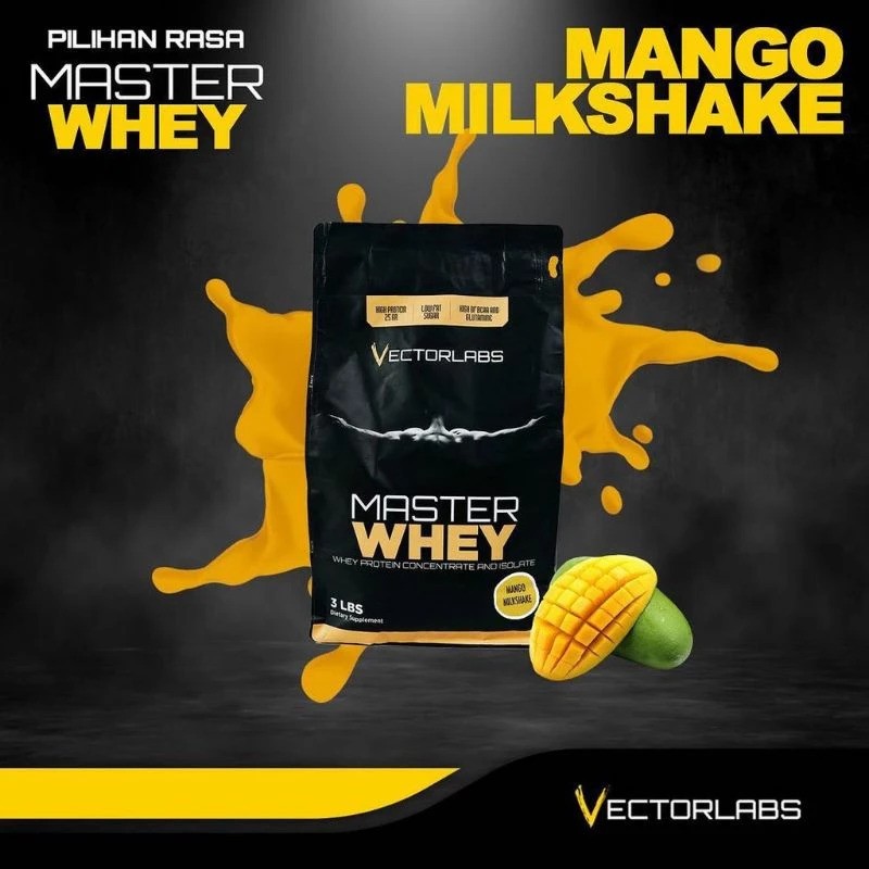 Vectorlabs Indonesia Vectorlabs Master Whey Protein Isolate Concentrate