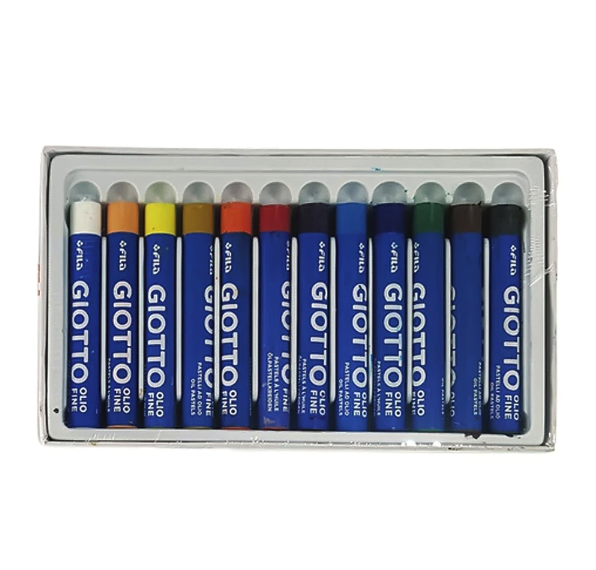 Giotto Olio Fine Oil Pastel 12 Colors 3
