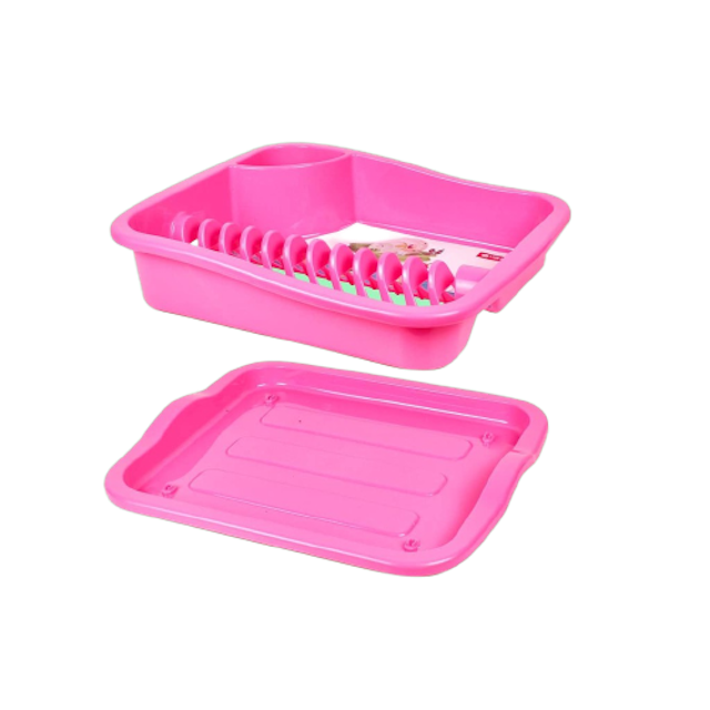 Cahaya Perdana Plastics Lion Star Misty Dish Rack with Tray A-26