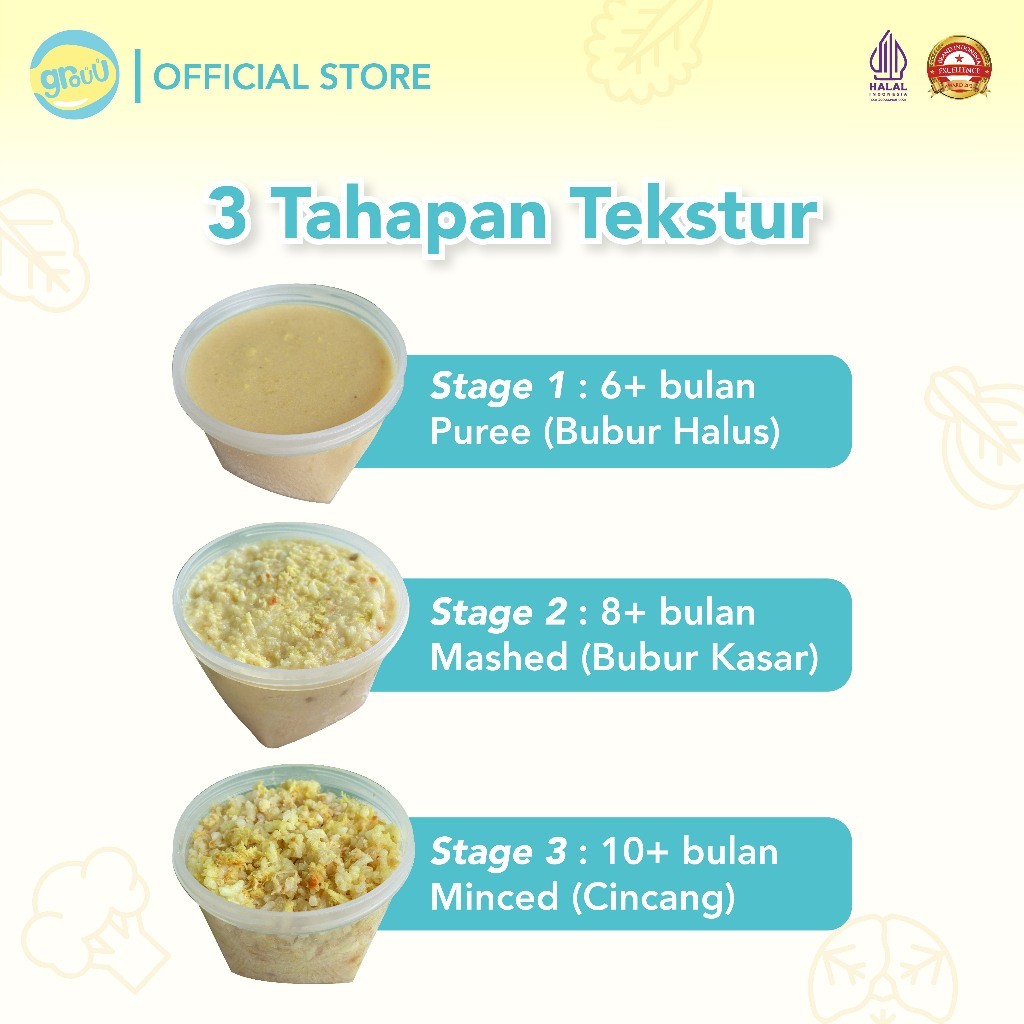 Grouu Ala Carte Meals Bubur Soto Ayam Stage 2 4