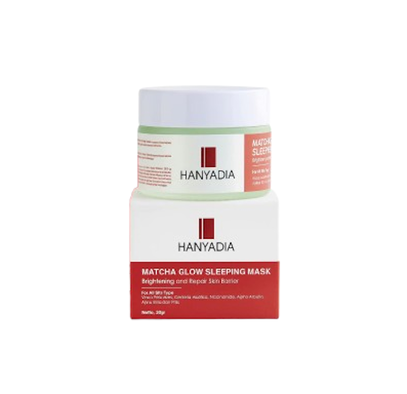 Hanyadia Matcha Glow Sleeping Mask 1