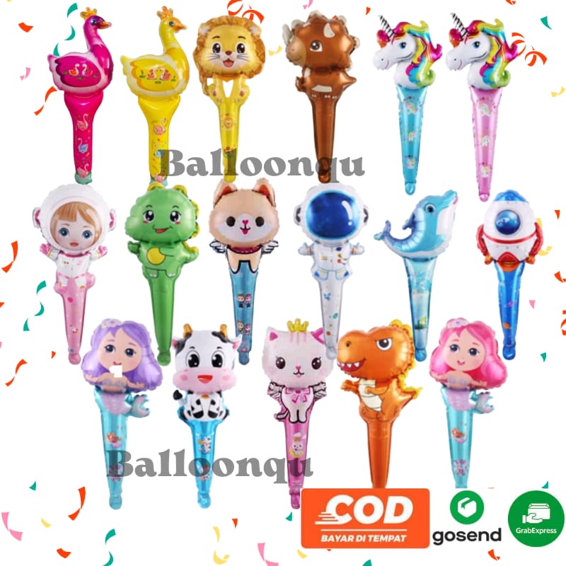 Balon Foil Pentungan Tongkat 5