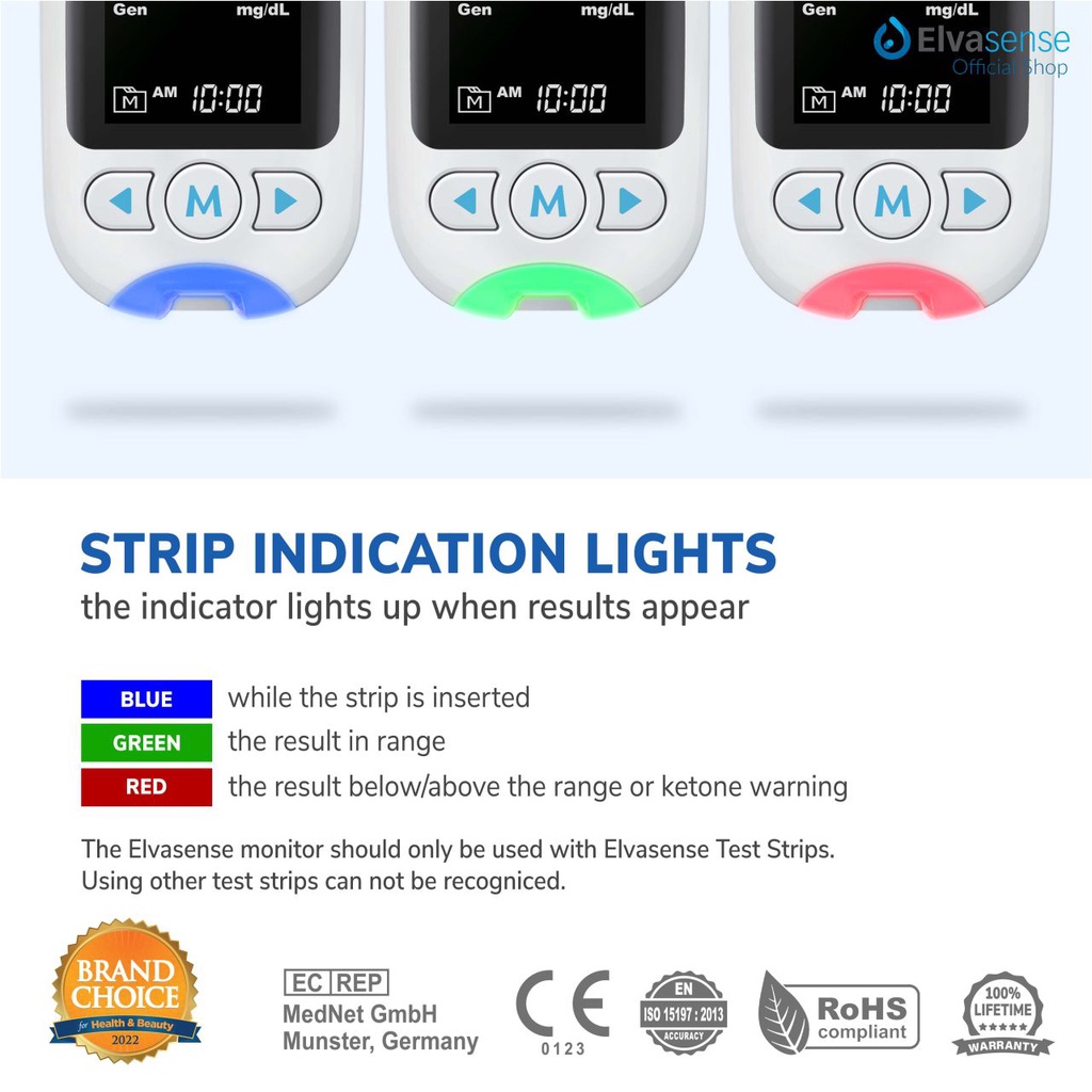 Enseval Medika Prima Elvasense 3-in-1 Multifunction Monitoring System EMS10