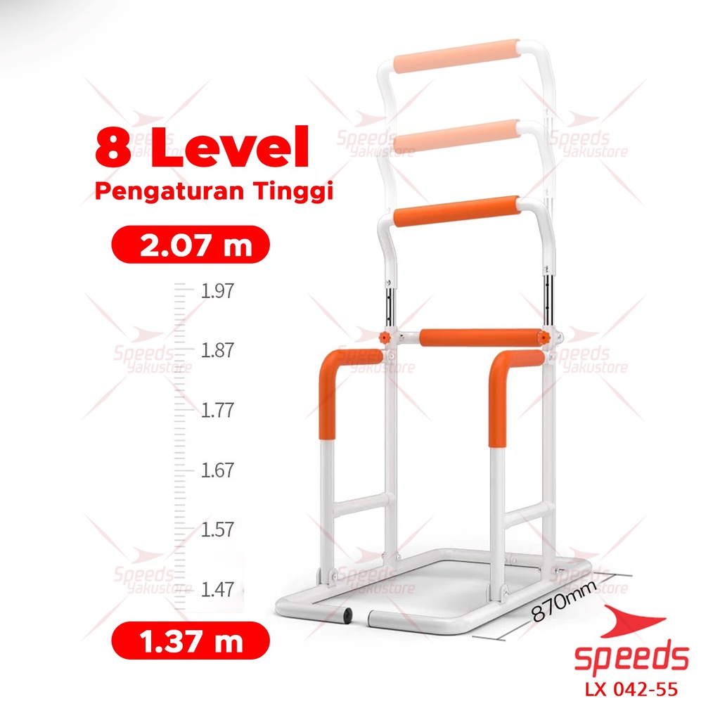 Speeds Indonesia Speeds Pull Up Bar Power Tower Chin Up Bar Multifunction 042-55