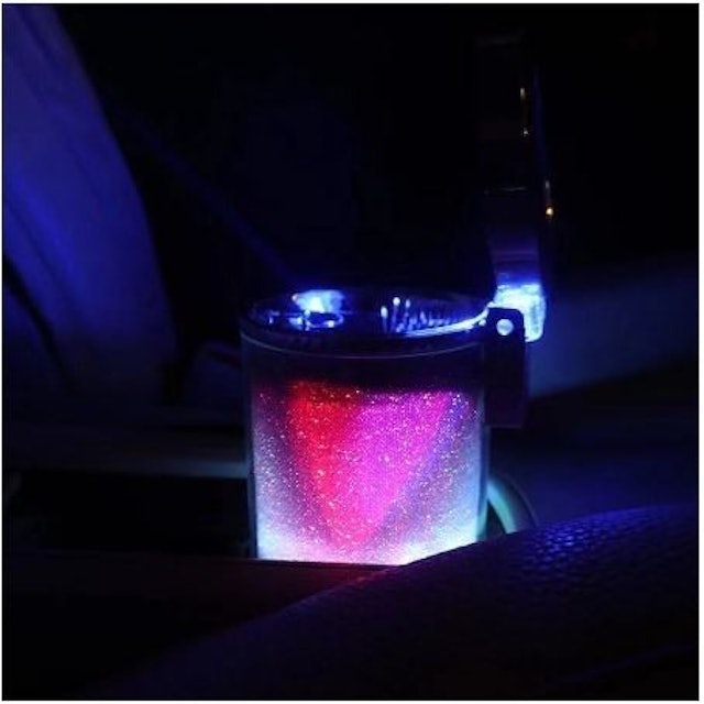 Noctilucent Car Ashtray 2