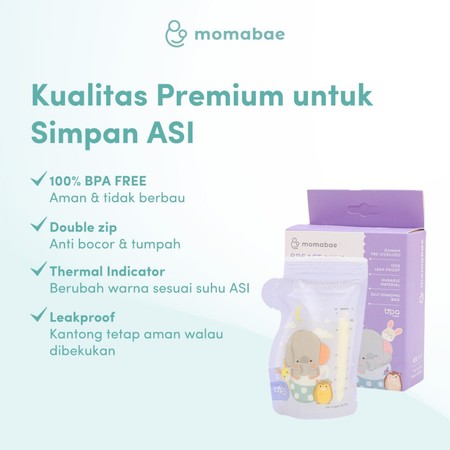  Momabae Breast Milk Storage Bag