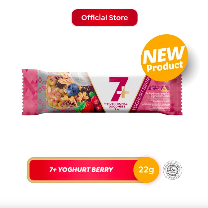 Delfi 7+ Cereal Bar Yoghurt Berry
