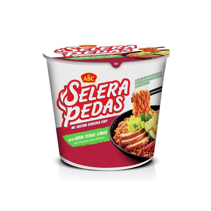 Mi ABC Selera Pedas Rasa Ayam Pedas Limau 1