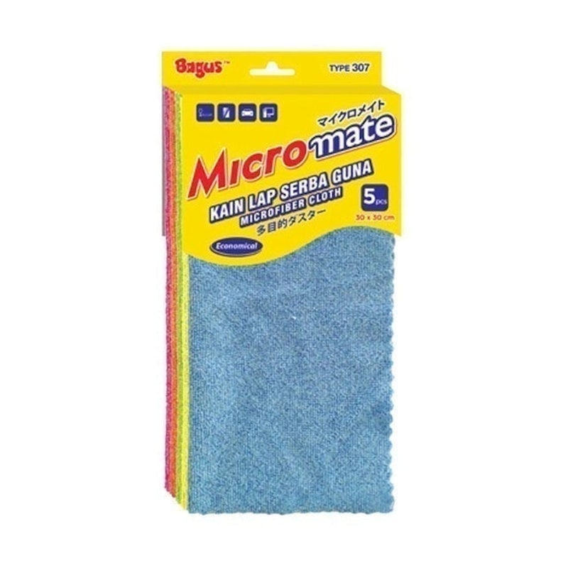 Micromate Kain Lap Serbaguna 5's Tipe 307 1