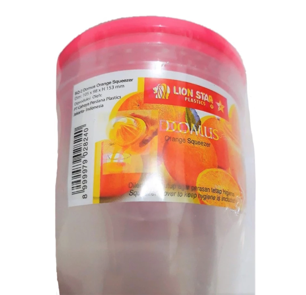 Cahaya Perdana Plastics Lion Star Orange Squeezer Domus  SQ-2