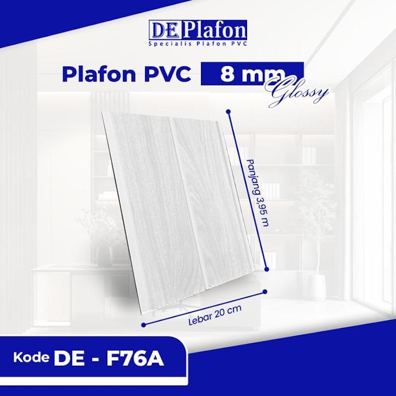 De Plafon Plafon PVC Import 8 mm 2