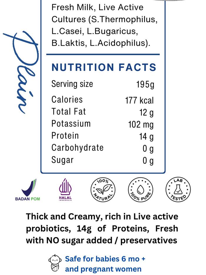 HAO Hao Greek Yogurt Plain