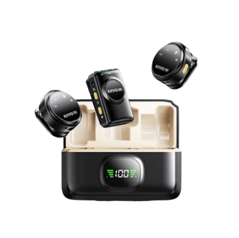 KINYO Magnetic Mic Wireless Clip On Professional 1