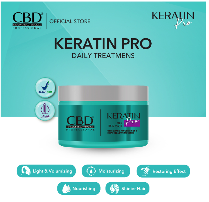 Victoria Care Indonesia CBD Professional  Keratin Pro Daily Hair Mask
