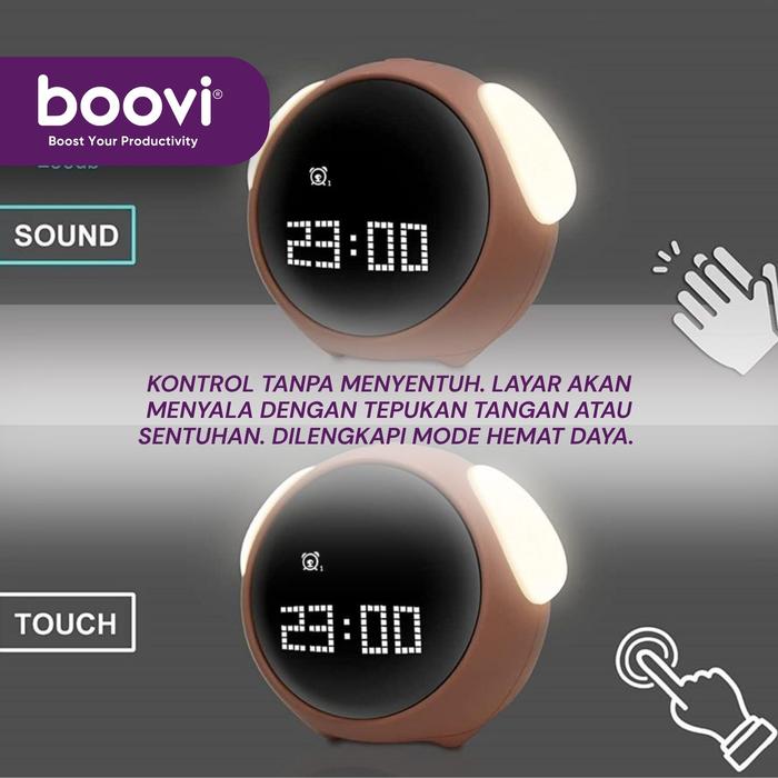  Boovi Digital Pet Alarm Clock JD011