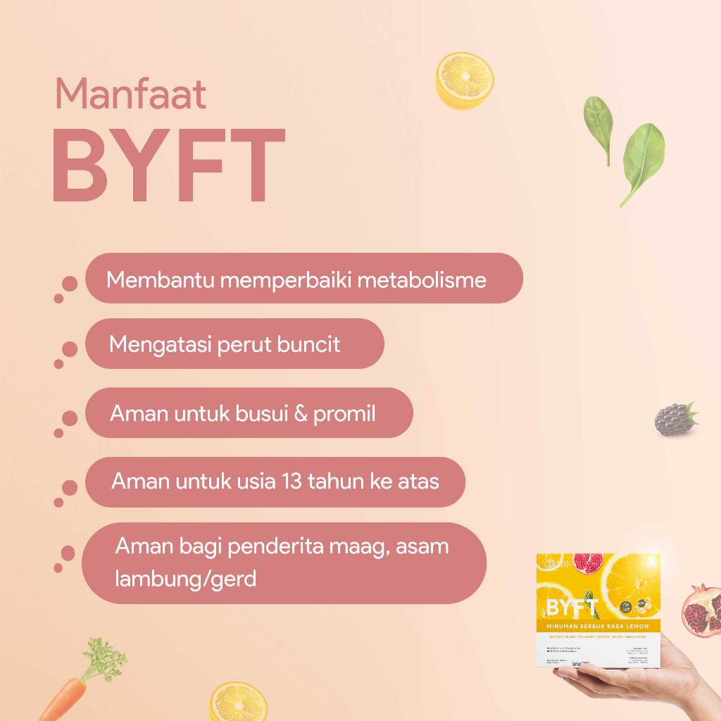 Ricu Perkasa Utama RICU'S SECRET BYFT Minuman Serbuk Rasa Lemon