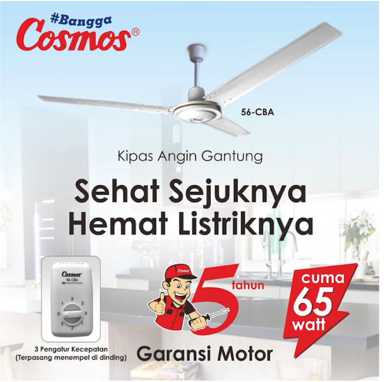 Cosmos Kipas Angin Ceiling Fan 3