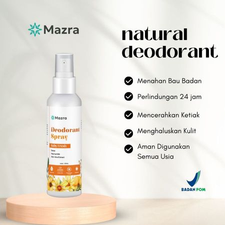 MAZRA Deodorant Spray Creamy Vanilla