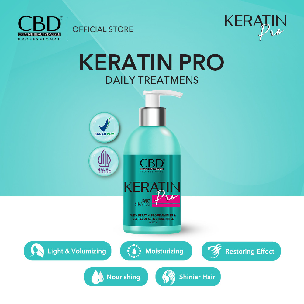 Victoria Care Indonesia CBD Professional  Keratin Pro Daily Shampoo