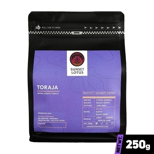 Sunset Lotus Coffee Kopi Arabika Specialty Set 3