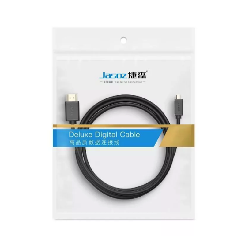Jasoz Kabel Micro HDMI to HDMI 2.0 Upgrade 4K 60Hz 1