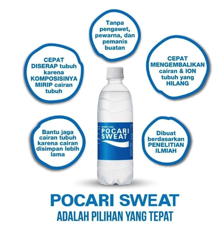 POCARI SWEAT Sachet 13gr - 2 Box (10 Sachet) 5