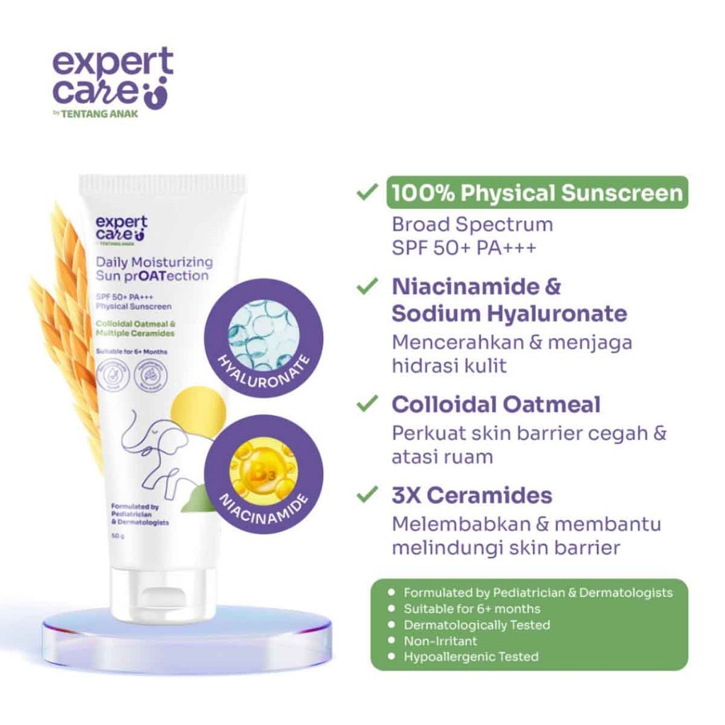 Tentang Anak Bahagia Expert Care by Tentang Anak Daily Moisturizing Sun PrOATection