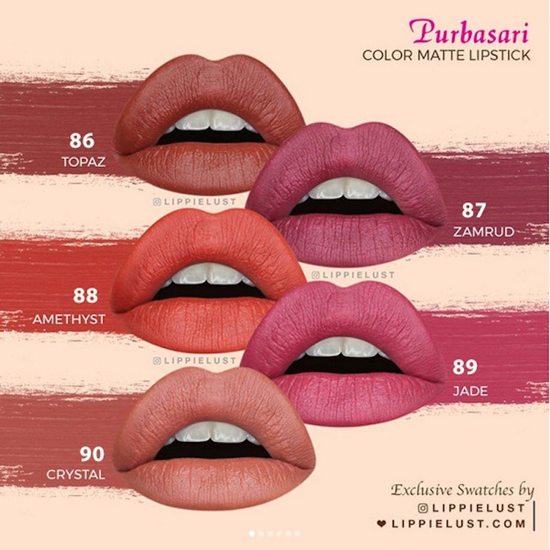 Purbasari Lipstick Color Matte - 89 Jade