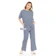 Malilkids Pajamas Mama Stripe Marina 1