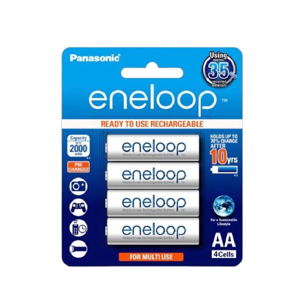 Panasonic Eneloop Rechargeable Battery BK-3MCCE