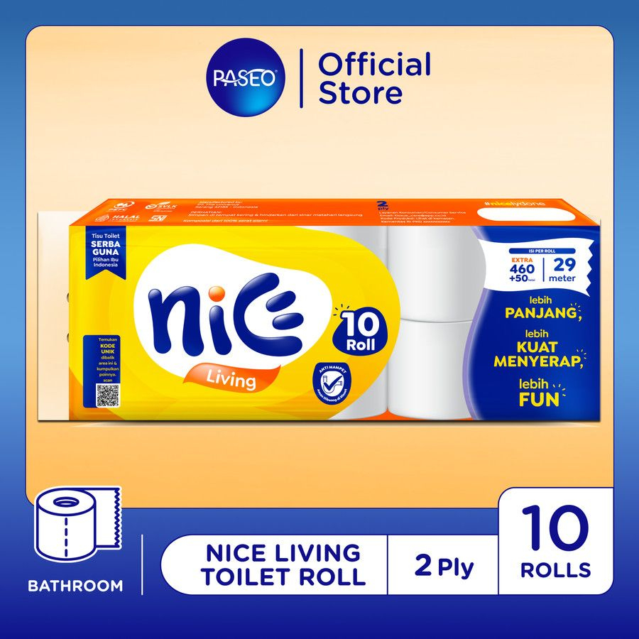 The Univenus Nice Tissue Toilet Roll Core Emboss 