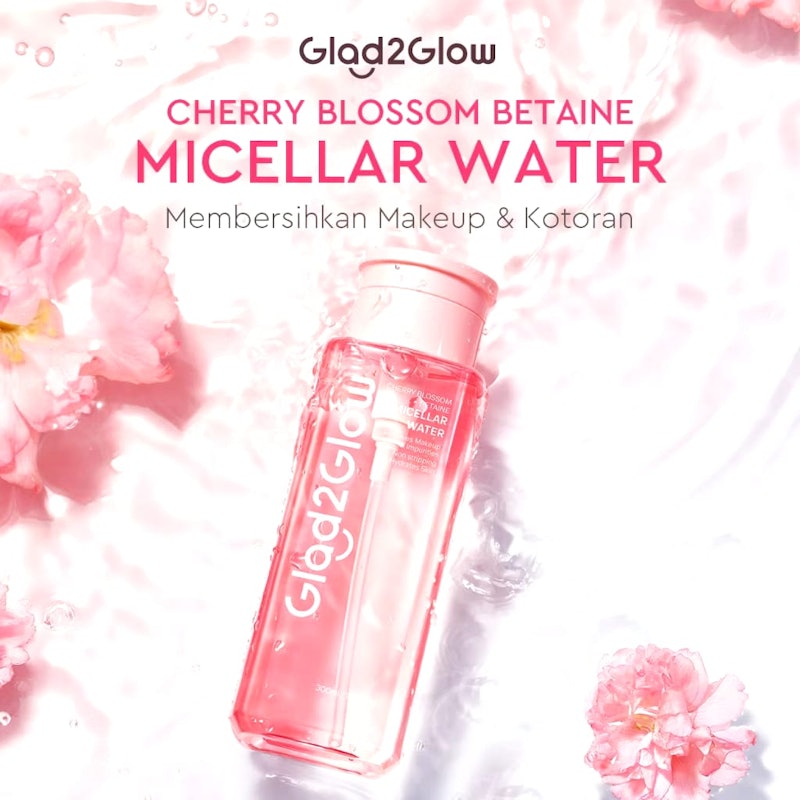 Glad2Glow Cherry Blossom Betaine Micellar Water