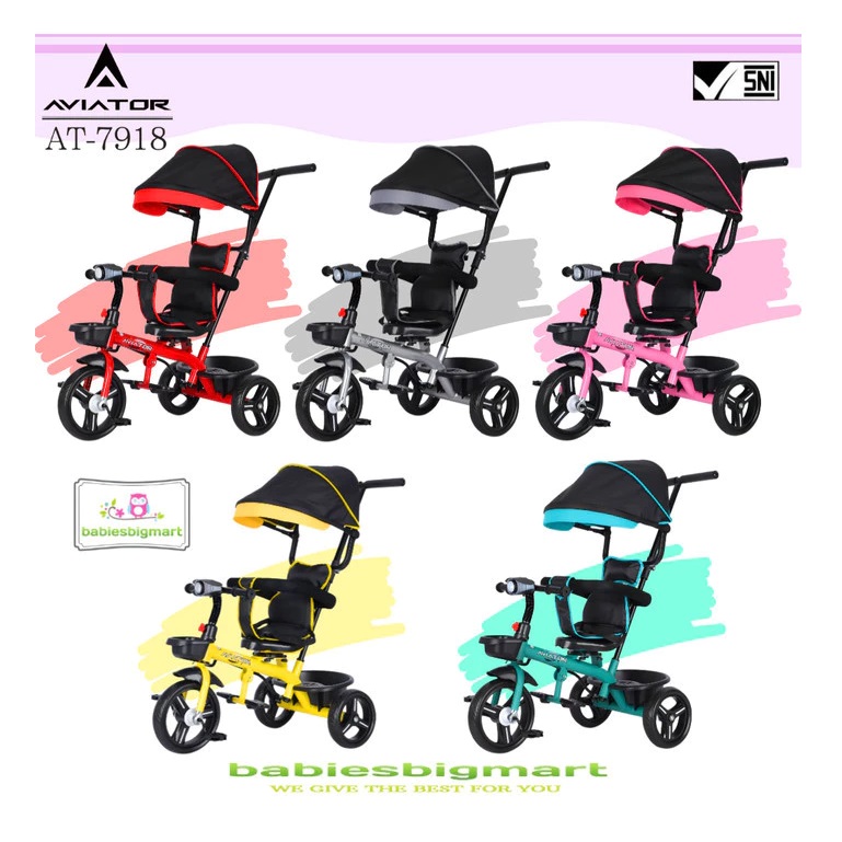 Pacific Indah Pratama Tricycle Aviator (4 IN 1) AT-7918
