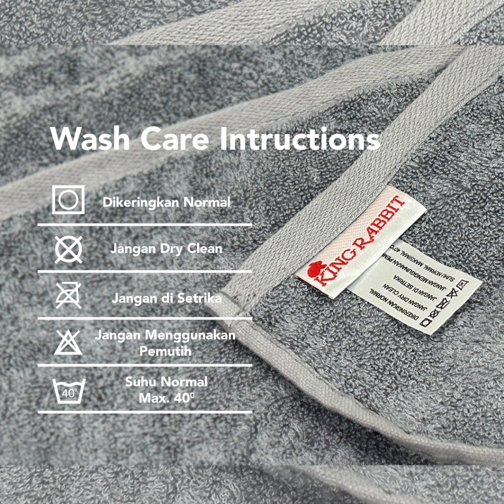 Sandang Indah Anugerah King Rabbit Luxury Bamboo Towel 