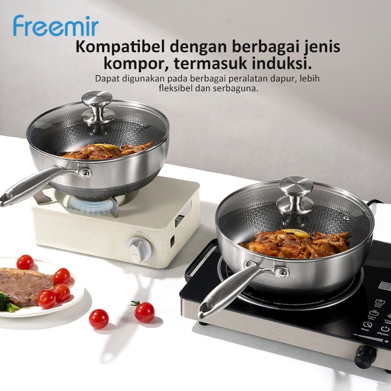 Freemir Honey Comb 3D Wajan Stainless 4