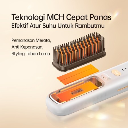 Century Technology Indonesia SOSEKI Prota Hair Straightener Cordless SSP-ZFS01ID