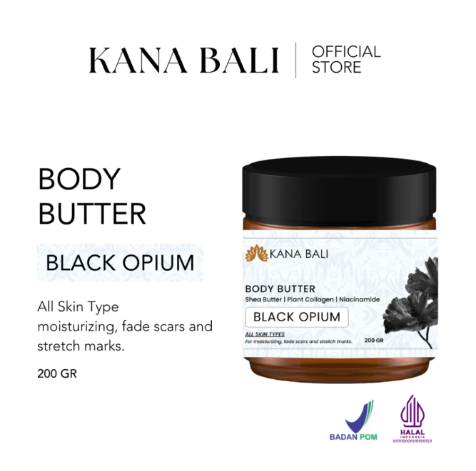 Gopala Kana Rasa Kana Bali Moisturizing Body Butter Black Opium