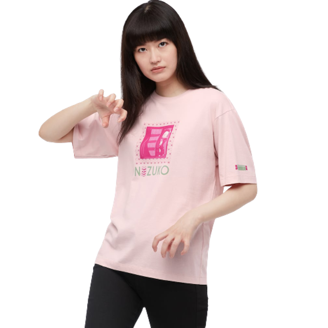 Women UT Manga Demon Slayer Lengan Pendek 1