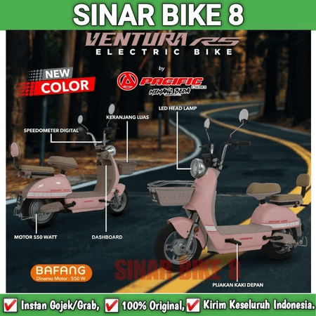 Roda Pasifik Mandiri Pacific Ventura Sepeda Listrik  R5