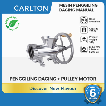  CARLTON Mesin Penggiling Daging Manual No 32 UMMR32_P