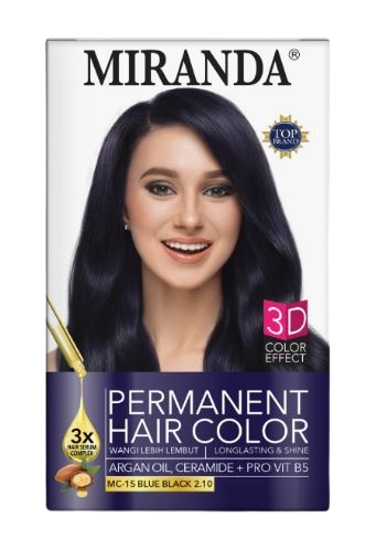 Hair Color Blue Black ｜ MC15