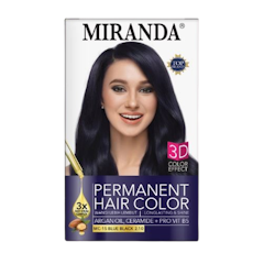 Hair Color Blue Black