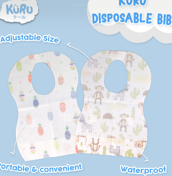 Kuru Disposable Bib