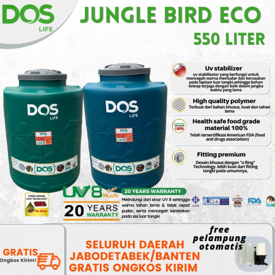 DOS International Indonesia DOS Jungle Bird Eco 