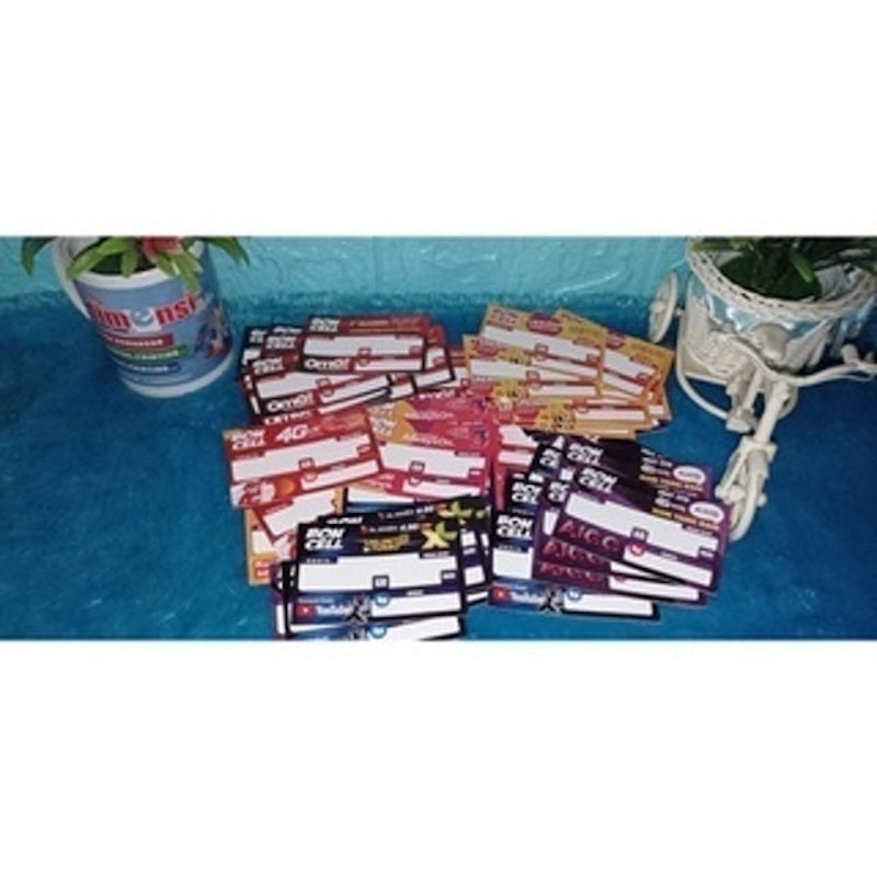 Display Harga Etalase Konter