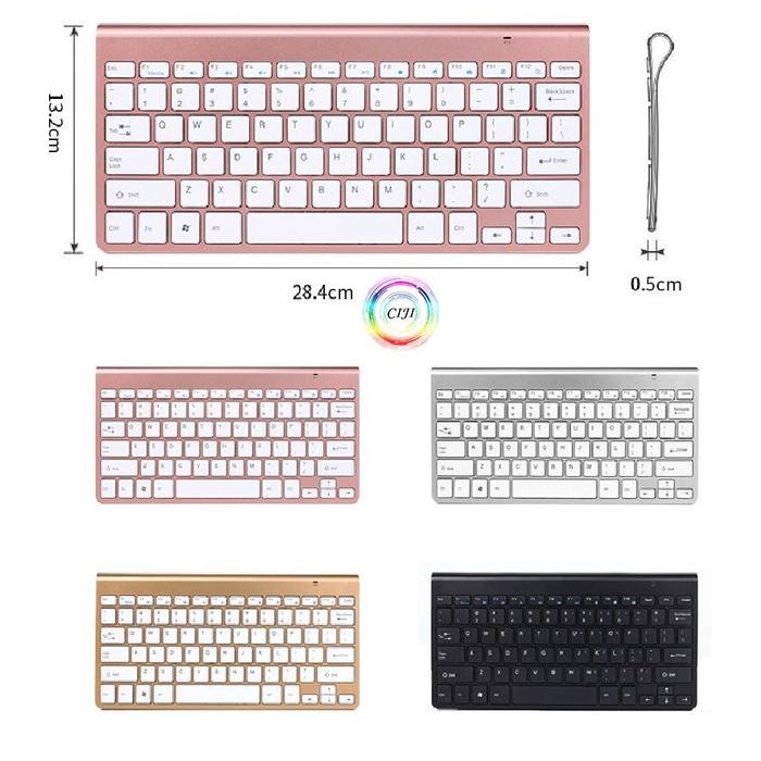 CIJI  Paket Keyboard Wireless + Mouse Wireless Silent CJCA-KM