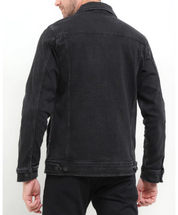 Multi Garmenjaya Cardinal Jaket Jeans Pria C0570J01A