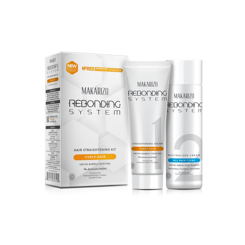Rebonding System Tube Set For Curly Hair 1